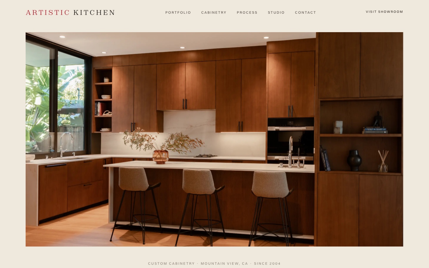 Architectural Digest homepage preview